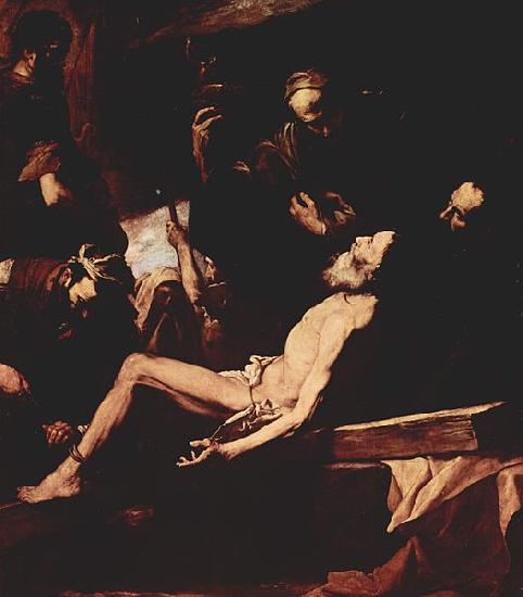 Jose de Ribera Martyrium des Hl. Andreas oil painting image